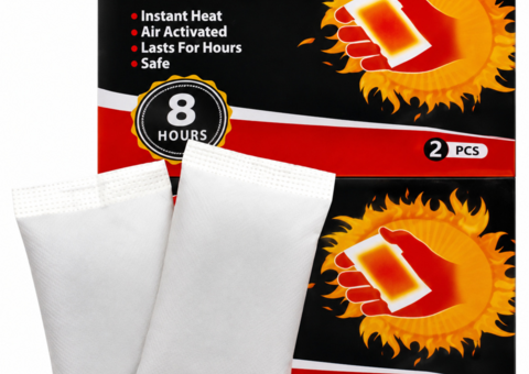 Hand warmers, 10 pcs - 2-pack, disposable, up to 8 hours of warmth