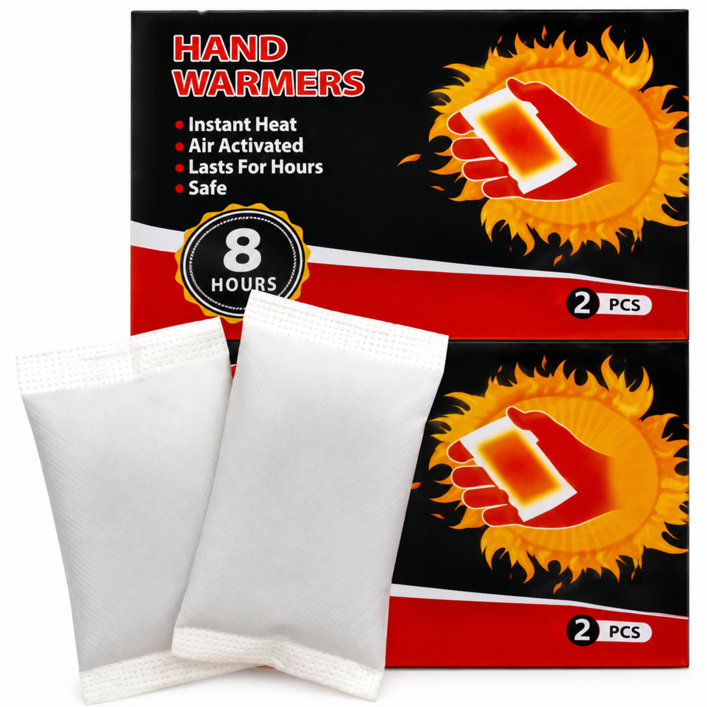 1536978-1 Hand warmers, 10 pcs - 2-pack, disposable, up to 8 hours of warmth