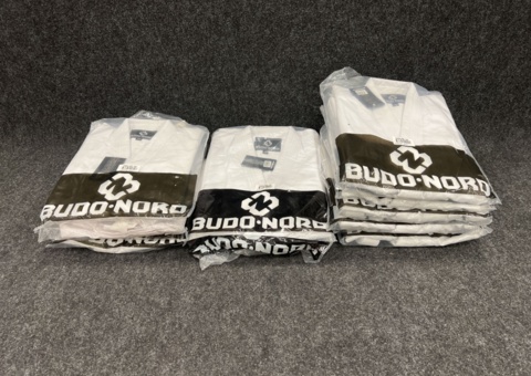 12 karate suits Budo Nord, Size 150-170