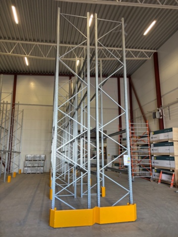 1421941-2 Pallet rack larger lot (disassembled)