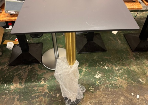 New Compact Laminate Table Tops with Table Stand