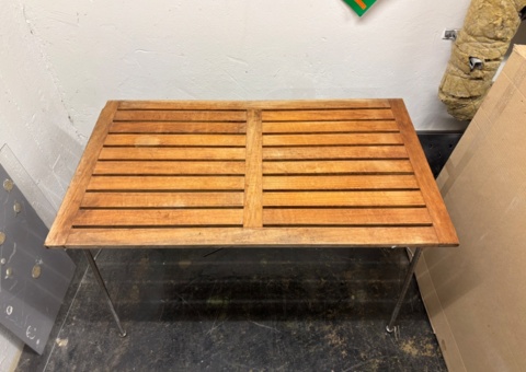 Collection of wooden tables – 3 pcs