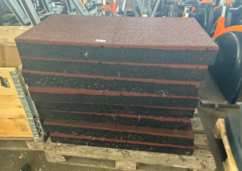 Gym floor – stacked on pallet