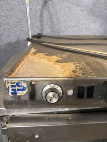 1533144-10 Grill table with lighting, oven and cart - Alto-Shaam / Capro