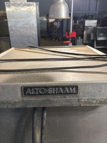 1533144-12 Grill table with lighting, oven and cart - Alto-Shaam / Capro