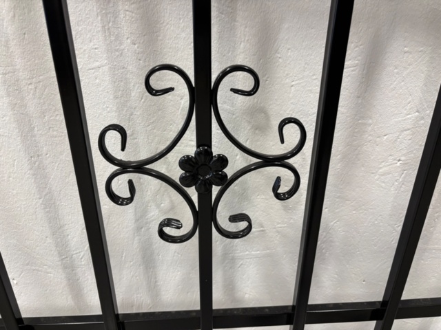 1563323-3 Double gate 400 cm manual – Sigtuna, wrought iron gate for driveway