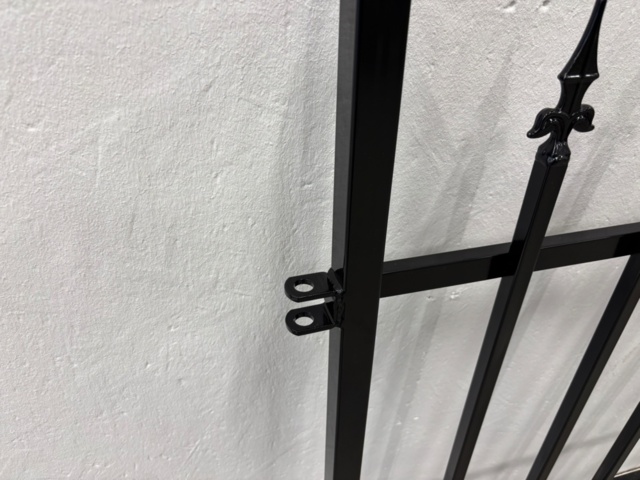 1563323-5 Double gate 400 cm manual – Sigtuna, wrought iron gate for driveway