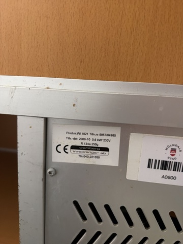 1533148-5 Food warmer with canteens - Wahlberg Inredningar AB WI 1021 -2009