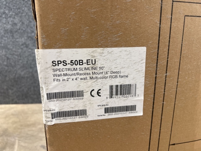1565634-5 50" Elektrisk kamin Modern Flames Spectrum Slimline
