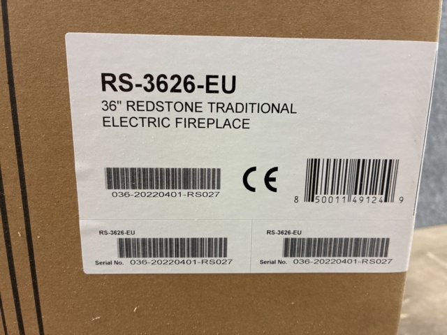 1565645-5 36" Elektrisk kamin Modern Flames Redstone RS-3626-EU