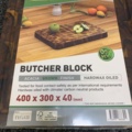 1565901-6 Cutting board Interbuild Brown 400x300x40mm