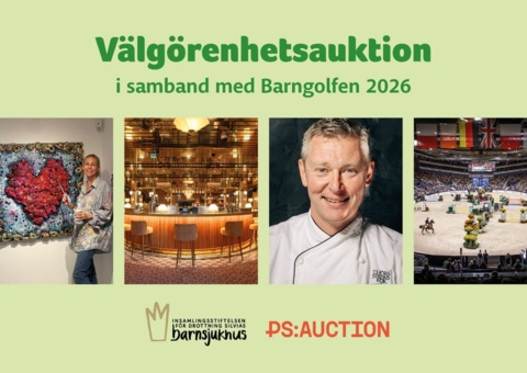 Bild som representerar auktionen - Barngolfen 2026 - Välgörenhetsauktion
