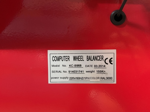 1525480-11 Ny/oanvänd balanseringsmaskin - AlfaNord KC-B968 -2014