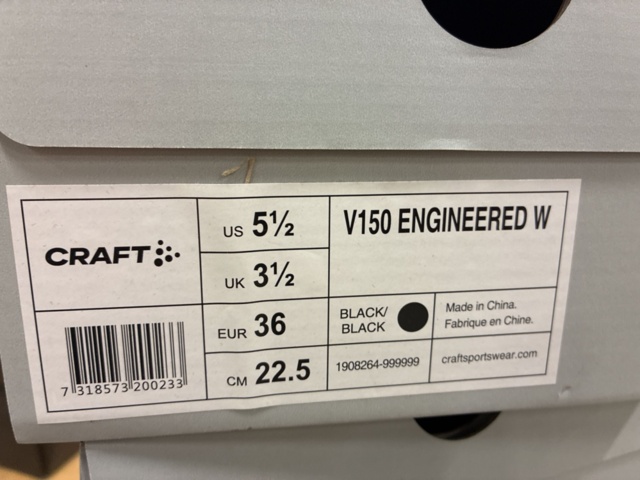 1567242-4 Vandringsskor Craft V150 Engineered W, Strl 36