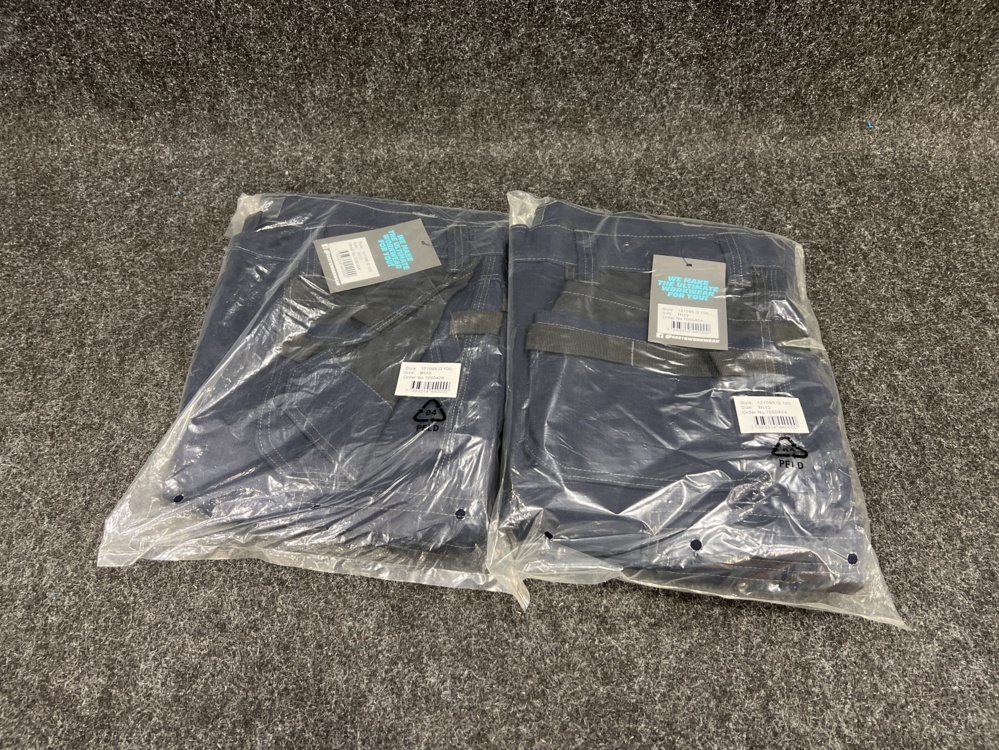1567294-2 2 pcs Craftsman Trousers Gesto G100 Blue, Size D112