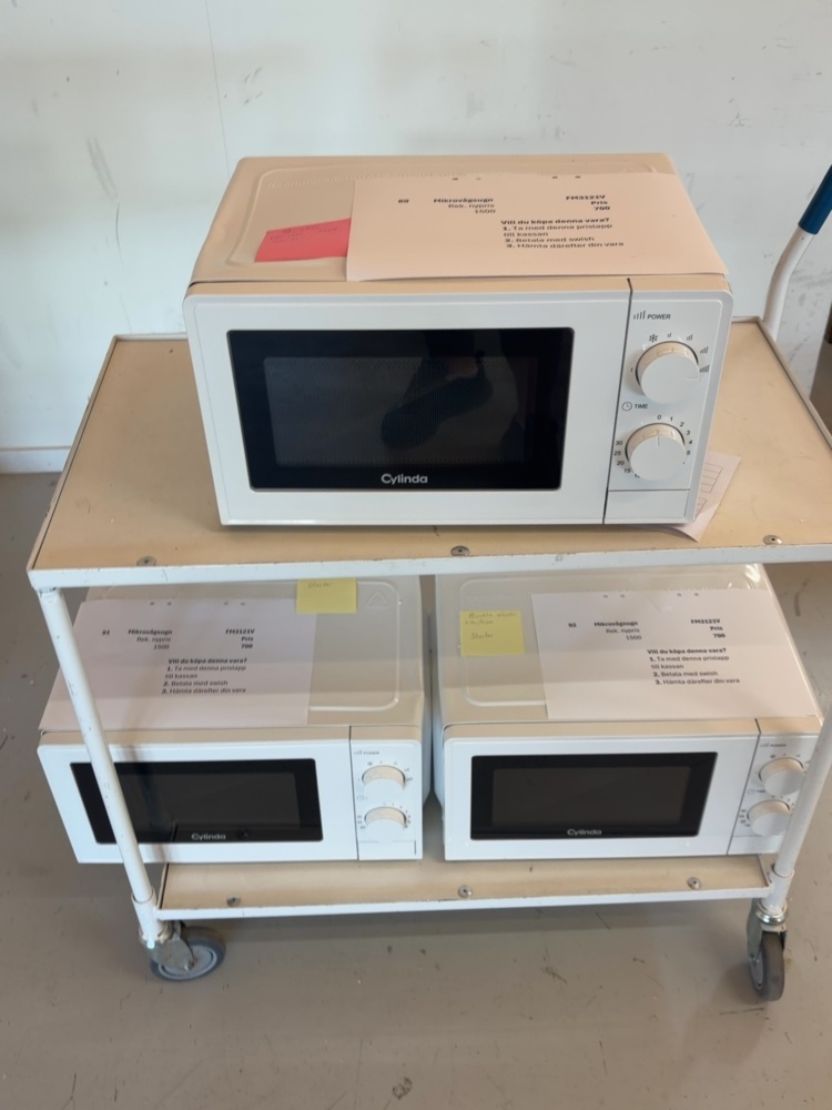 1491626-2 Microwave ovens 3 pcs - Cylinda FM3121V