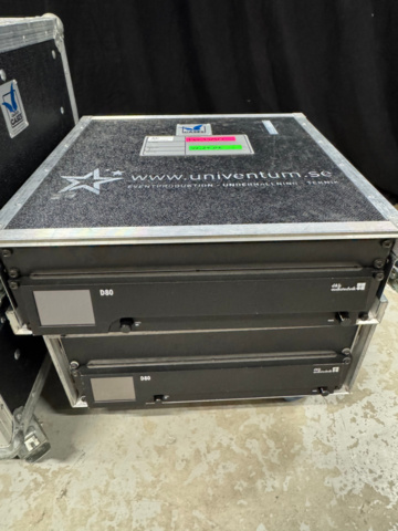 1535903-9 PA-system med line array-högtalare och slutsteg – d&b  Y8 / Y12 / Y-SUB / D80