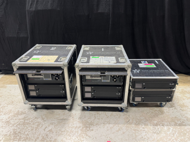 1535903-8 PA-system med line array-högtalare och slutsteg – d&b  Y8 / Y12 / Y-SUB / D80
