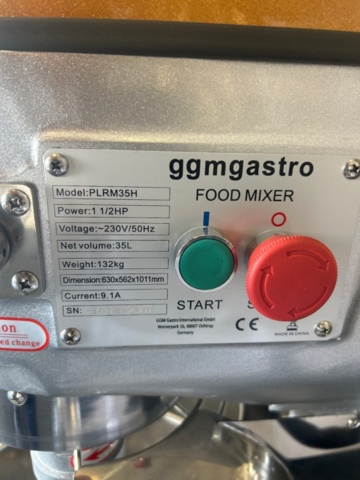 1519292-8 Planetblandare med tillbehör - GGM Gastro PLRM35H