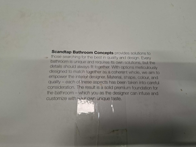 1567389-5 Washbasin mixer Scandtap Steel Voyage Rust