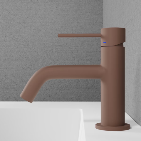 1567389-1 Washbasin mixer Scandtap Steel Voyage Rust