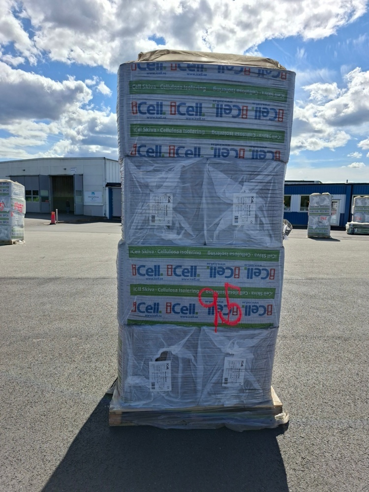 1567372-1 8 st balar á 6 st med isoleringskivor iCell 1170x565x95mm