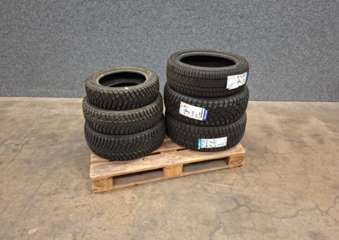 6 studded/friction tires Michelin, Goodyear etc.
