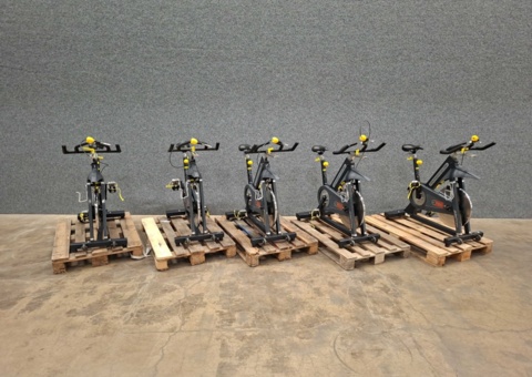 5 st Spinningscyklar, Pulsefitness Group Cycle