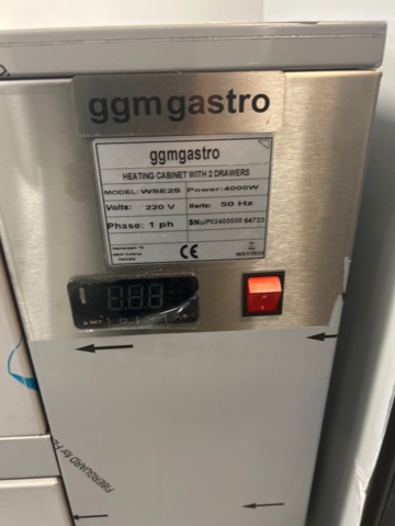 1519316-4 Värmeskåp - GGM Gastro WSE2S