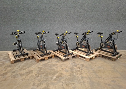 5 st Spinningscyklar, Pulsefitness Group Cycle