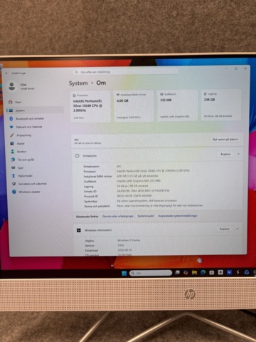 1529471-2 All-in-One PC with accessories - HP 24-df0101no