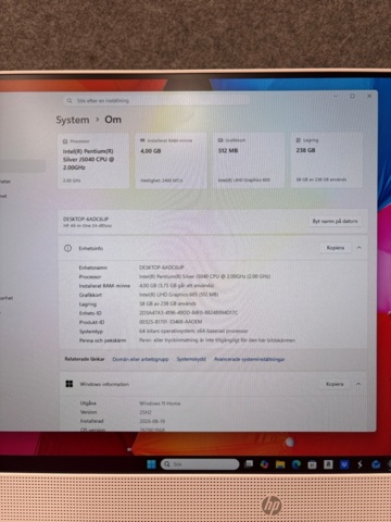 1529472-2 All-in-One PC with accessories - HP 24-df0101no