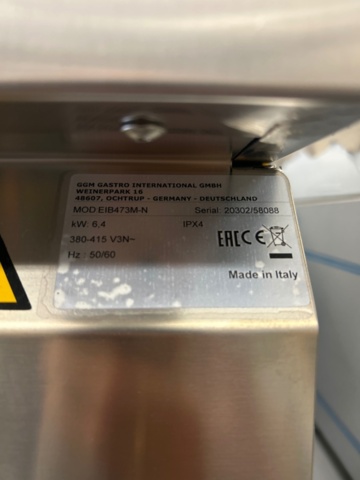 1519336-5 Induktionsspis - GGM Gastro EIB473M-N