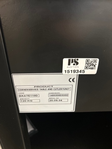 1519345-7 Hörnserveringsbord - GGM Gastro