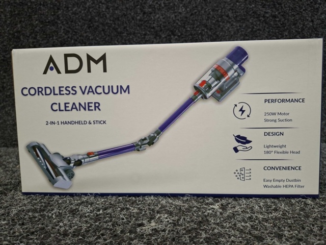 1567760-4 Cordless vacuum cleaner ADM with foldable tube