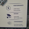 1567760-5 Cordless vacuum cleaner ADM with foldable tube