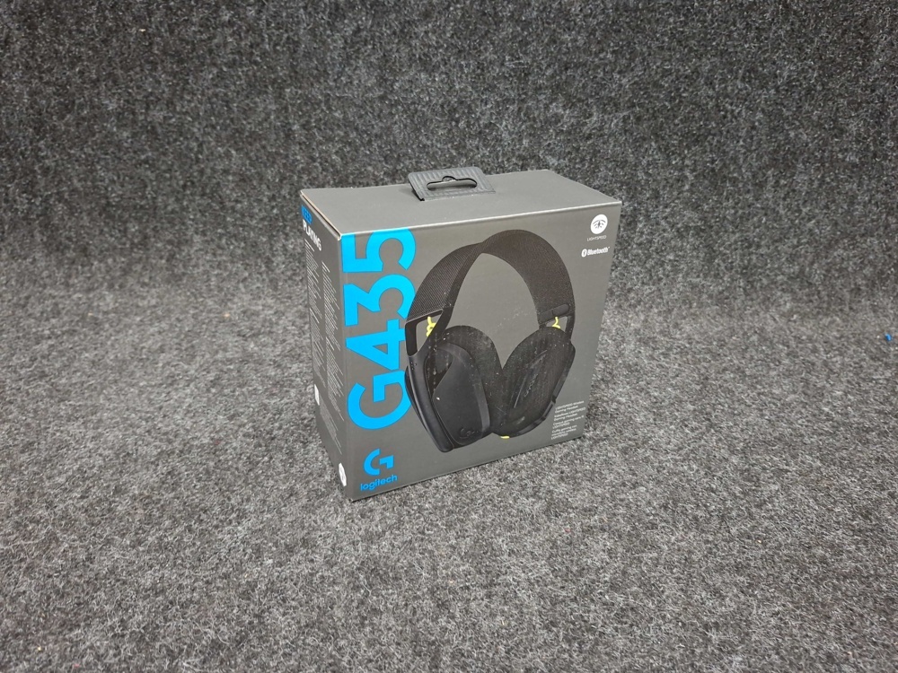 1555068-2 Trådlöst gamingheadset Logitech G435 LIGHTSPEED (svart)