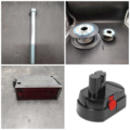 1472356-1 Blandat parti med verkstads- och industrimaterial - AmPro, Gunnebo, Omron