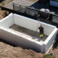 1567662-2 Pool frame, Thermowall 3x4m