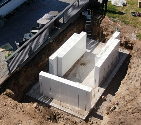 1567662-3 Pool frame, Thermowall 3x4m