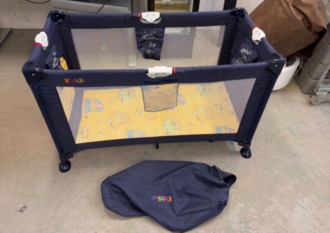 Foldable travel cot with accessories - Kiddi-o