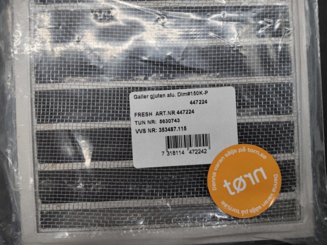 1568085-12 Roof and ventilation parts - Habo, BMI, Fresh
