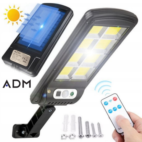 1567742-2 2 pcs Solar powered lights 160 COM LED incl. remote control