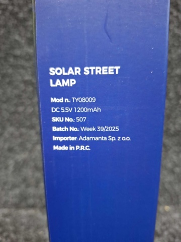 1567742-4 2 pcs Solar powered lights 160 COM LED incl. remote control