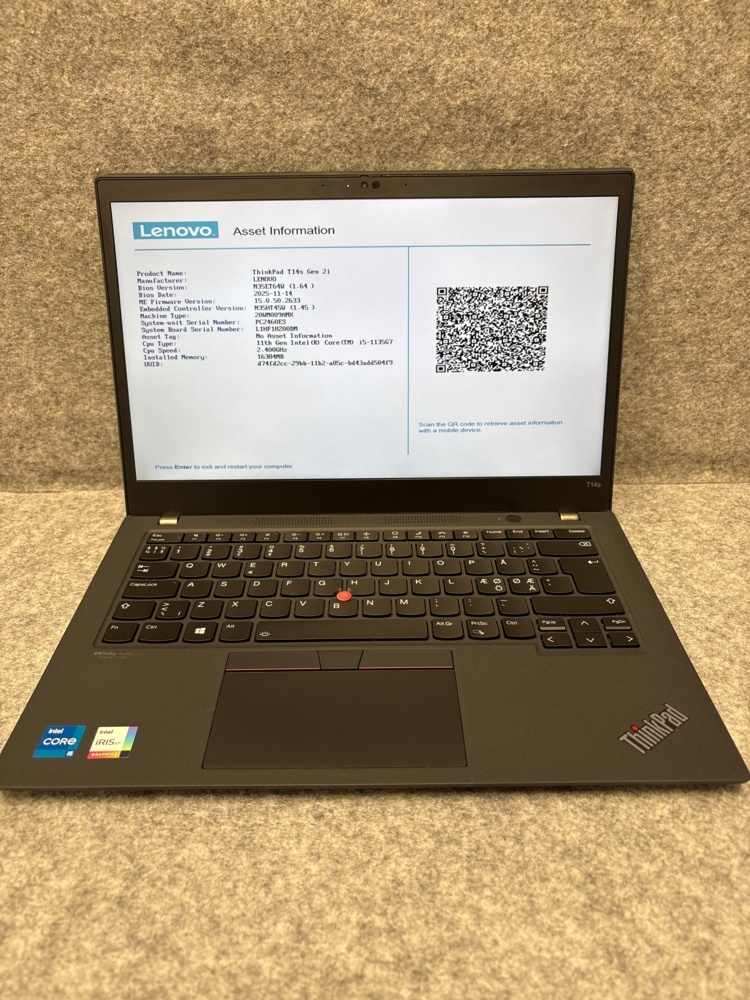 1535714-1 Laptop - Lenovo ThinkPad T14s Gen 2