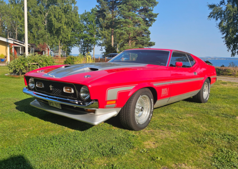 Bild som representerar auktionen - Ford Mustang Mach 1 5.8 V8 SelectShift, 170hk, 1972 - Svensksåld