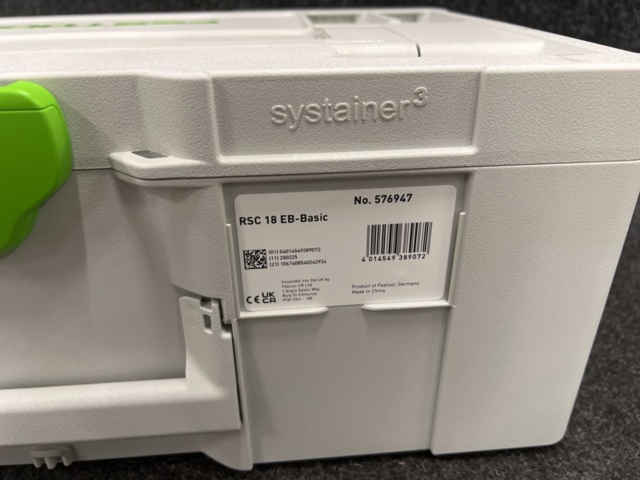 1568360-4 Tigersåg Festool RSC 18 EB-Basic