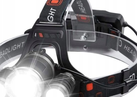 2 st Pannlampor High Power 3xT6+2LED
