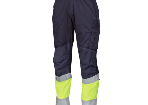 Arbetsbyxor, 15 st - Gesto Workwear, D84, marinblå, reflex
