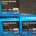 1567215-3 7 st Förpackningar Gipsskruv Borrspets, Gunnebo